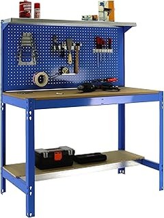 ¿Qué características debo evitar en una mesa de trabajo metálica?