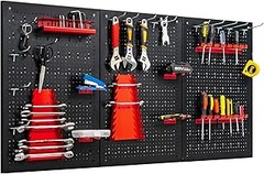 Guía para instalar un panel perforado de herramientas