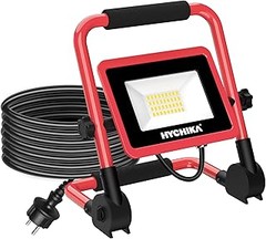 Guía para instalar y utilizar focos portátiles en obras