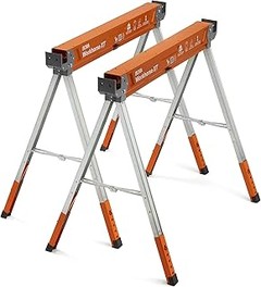 Guía práctica para usar caballetes plegables de metal