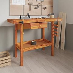 ¿Qué es una mesa de trabajo con tablero de madera?