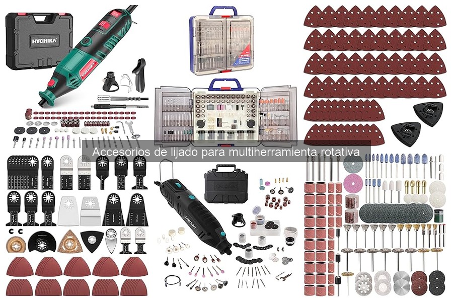 Accesorios de Lijado para Multiherramienta Rotativa: Guía Introductoria