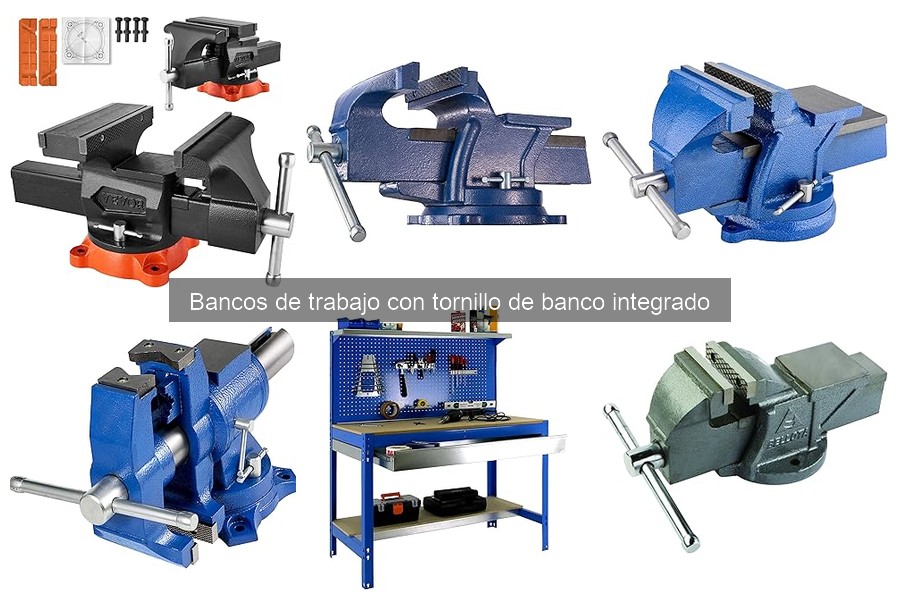 Accesorios esenciales para bancos de trabajo con tornillo de banco