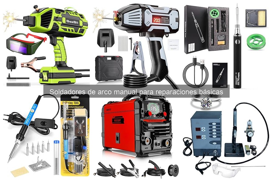 Accesorios esenciales para soldadores de arco manual