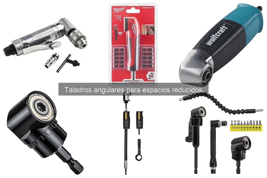 Accesorios recomendados para taladros angulares