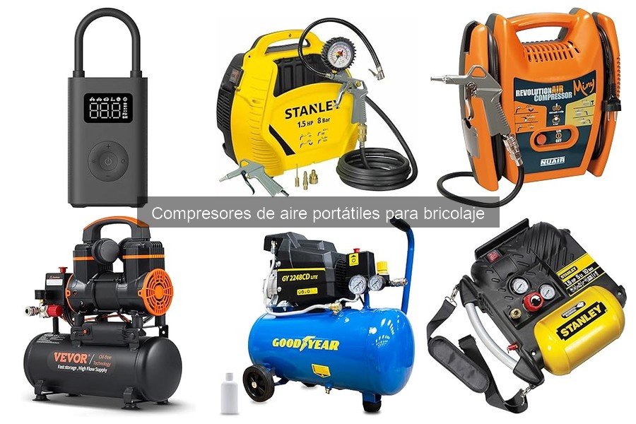 Accesorios útiles para compresores de aire portátiles