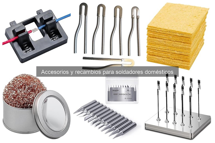 Accesorios y recambios para soldadores domésticos explicados
