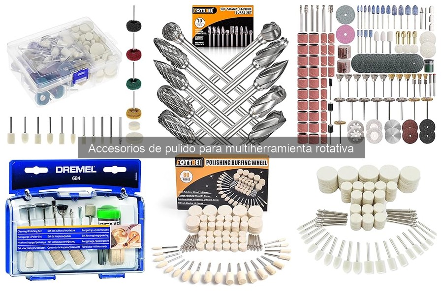 Alternativas a Accesorios de Pulido para Multiherramienta Rotativa