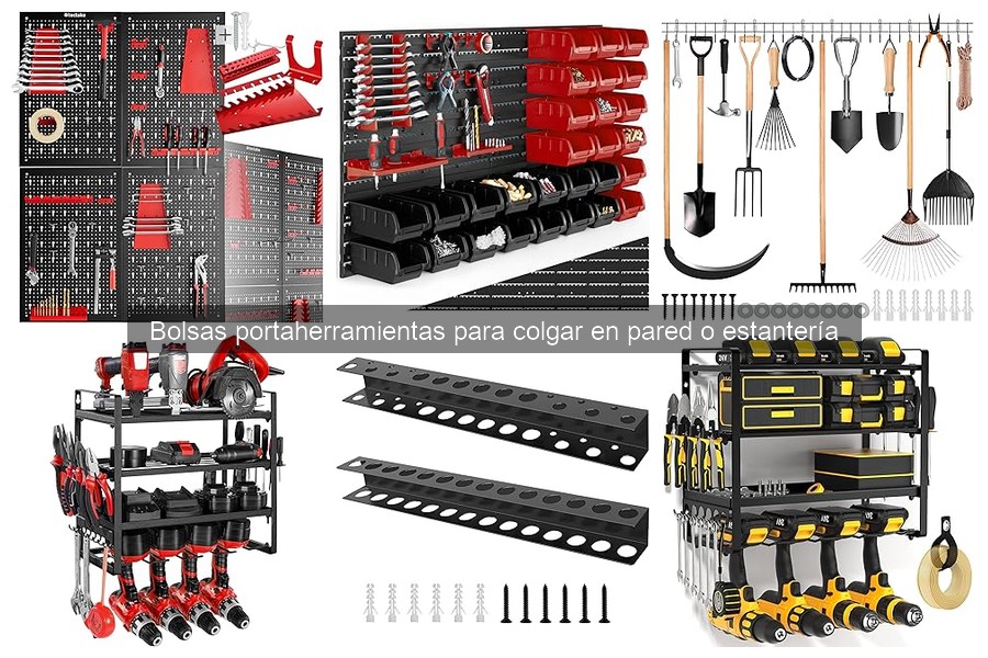 Alternativas a bolsas portaherramientas colgantes