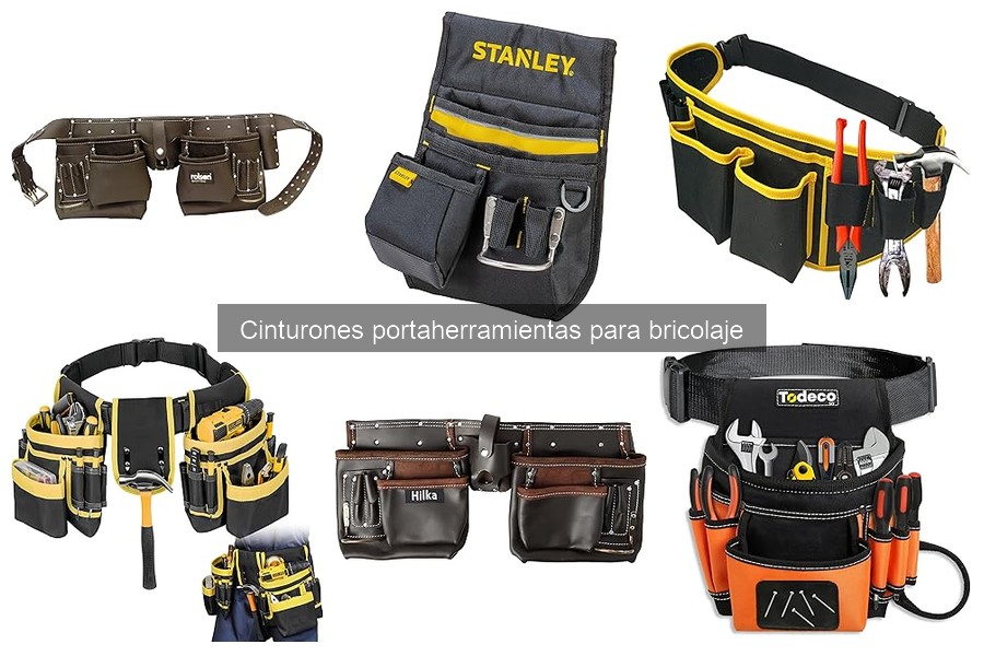 Alternativas a cinturones portaherramientas para bricolaje