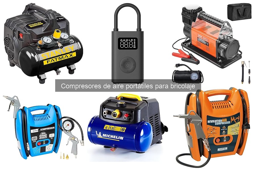 Alternativas a compresores de aire portátiles en bricolaje