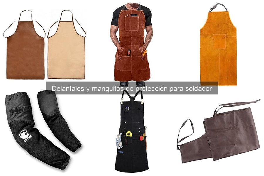 Alternativas a delantales y manguitos para soldadores