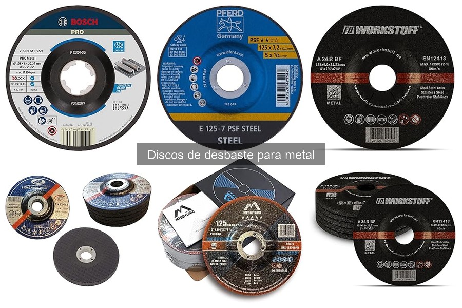 Alternativas a discos de desbaste para metal en bricolaje