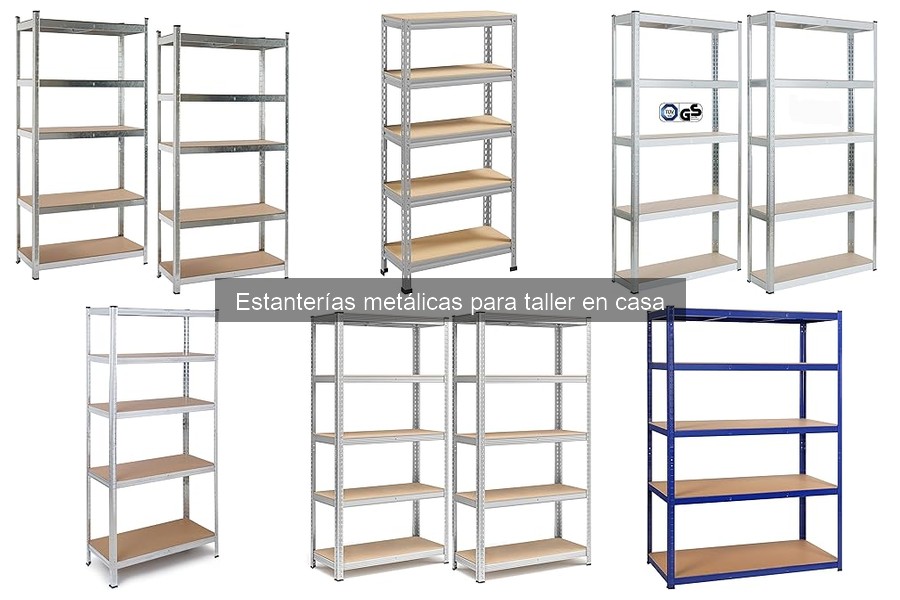 Alternativas a Estanterías Metálicas para Taller en Casa