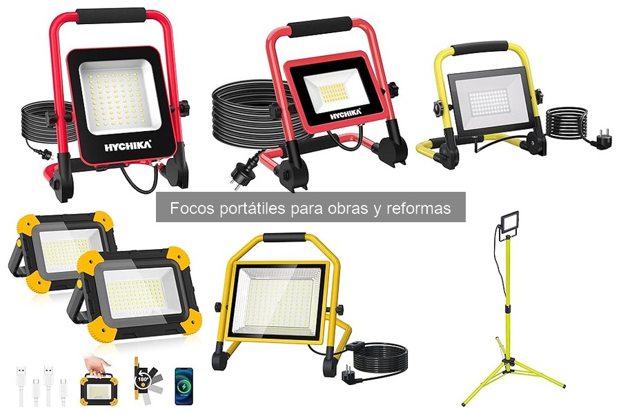 Alternativas a Focos Portátiles para Iluminación en Reformas