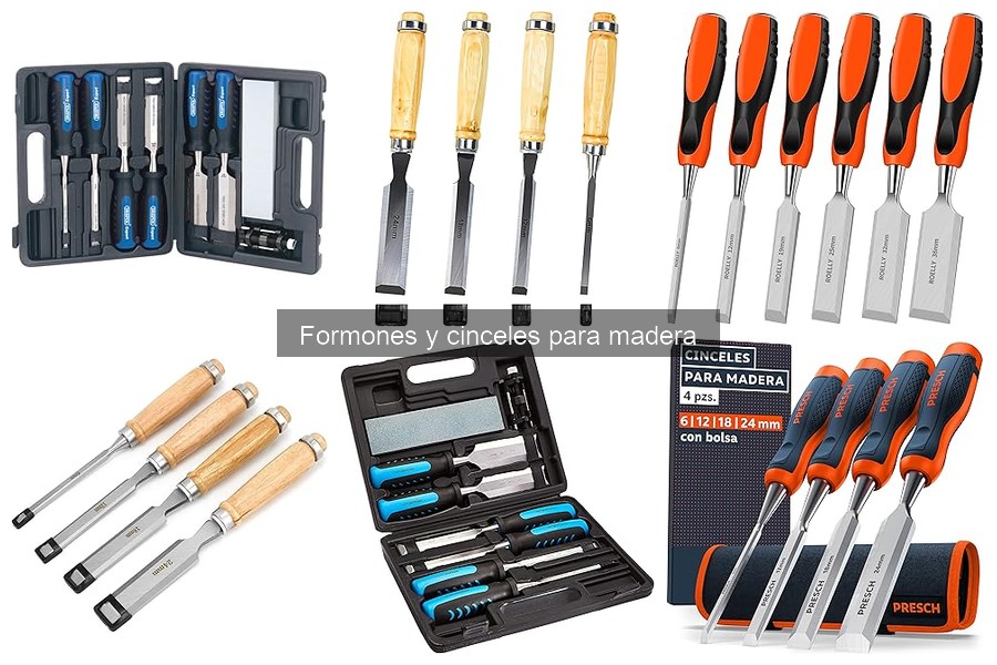 Alternativas a formones y cinceles para trabajar la madera