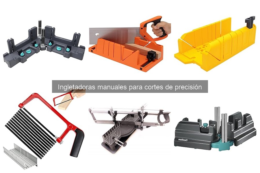 Alternativas a ingletadoras manuales: descubre otras herramientas
