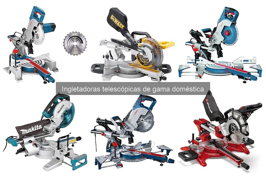 Alternativas a ingletadoras telescópicas para bricolaje