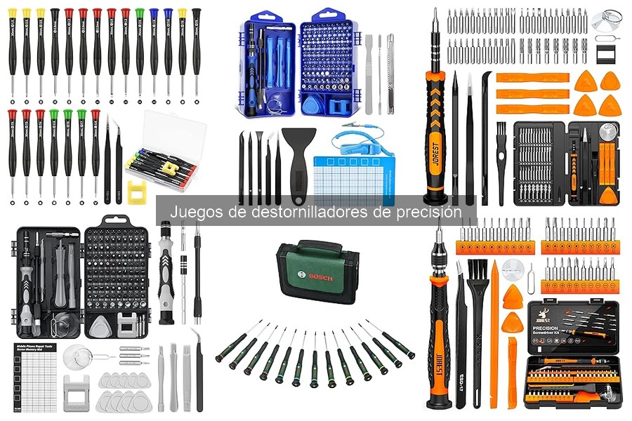 Alternativas a juegos de destornilladores de precisión