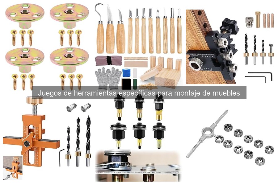 Alternativas a juegos de herramientas para montaje de muebles