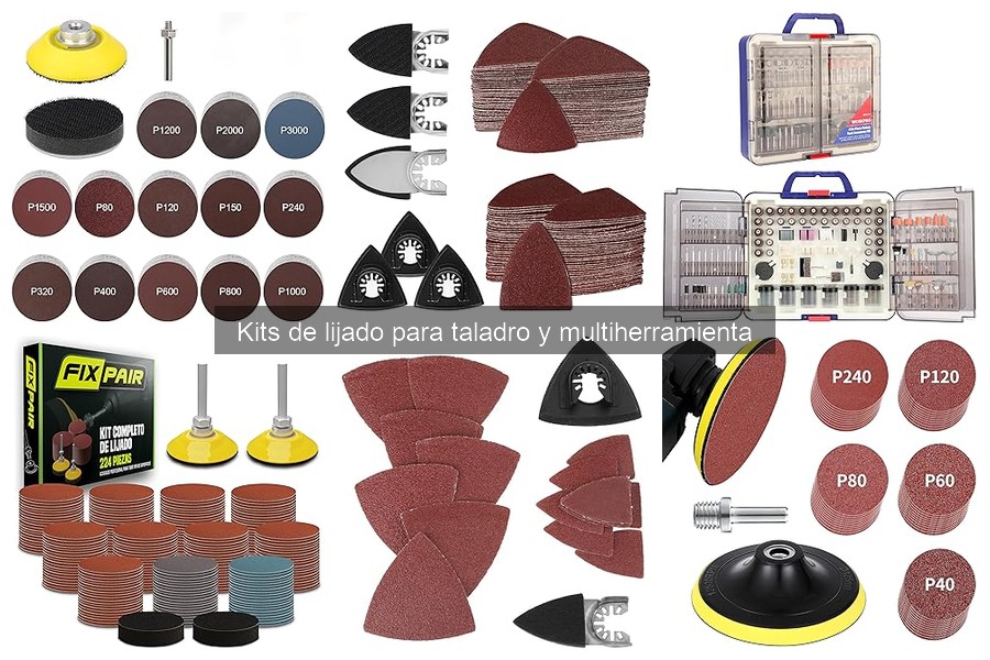 Alternativas a Kits de Lijado para Taladro: Mejores Opciónes