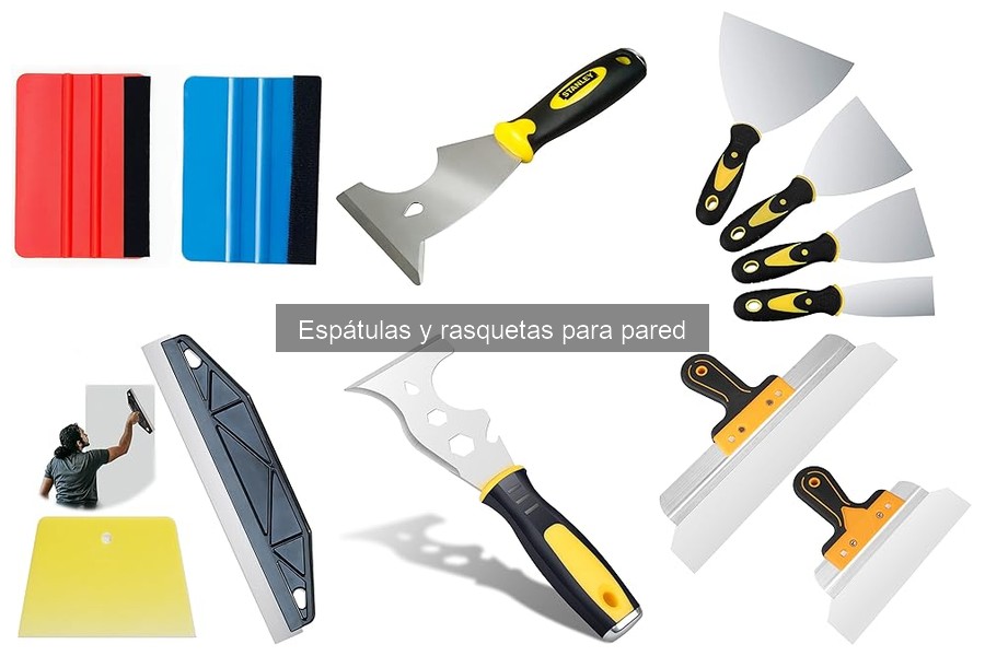 Alternativas a la espátula para pared en trabajos de acabado