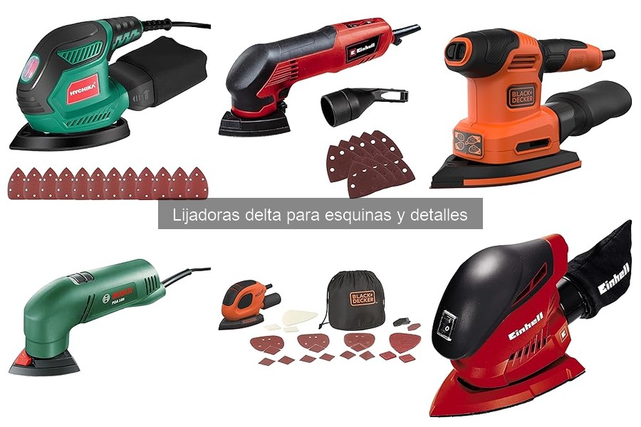 Alternativas a la lijadora delta: opciones efectivas