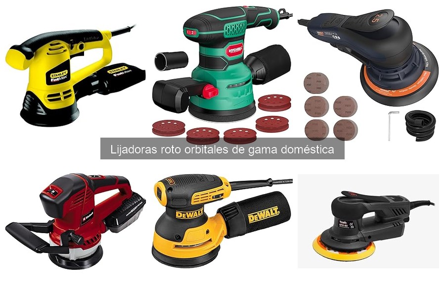 Alternativas a las Lijadoras Roto Orbitales para tu Hogar