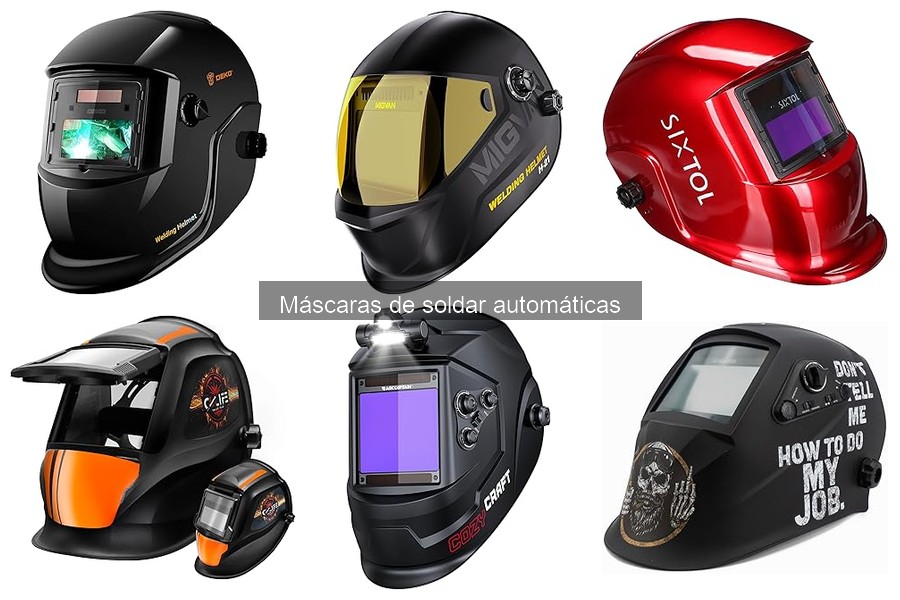 Alternativas a las máscaras de soldar automáticas
