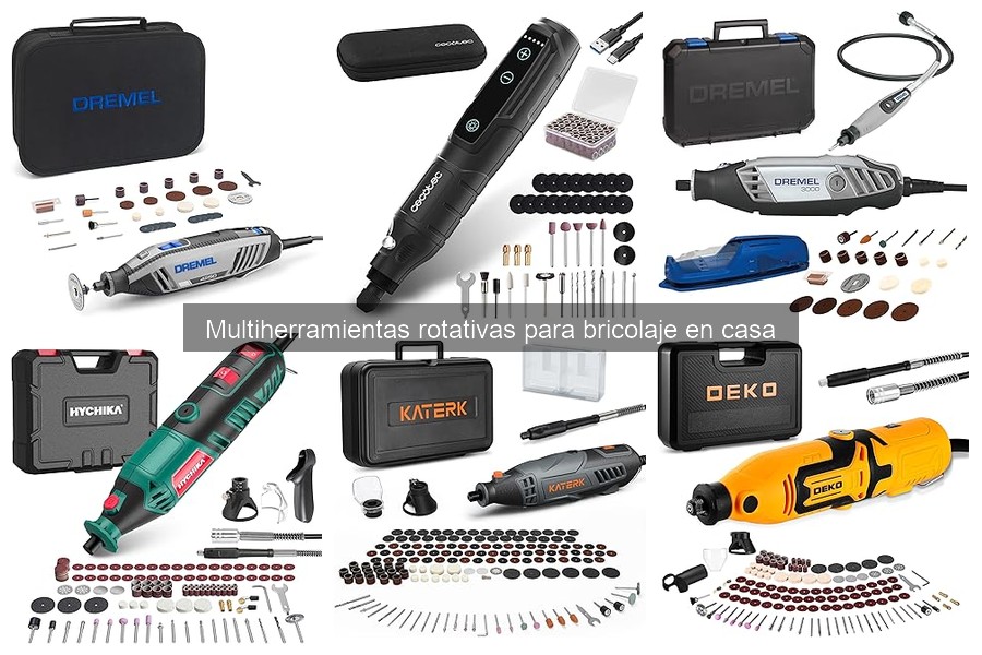 Alternativas a las multiherramientas rotativas: opciones para bricolaje