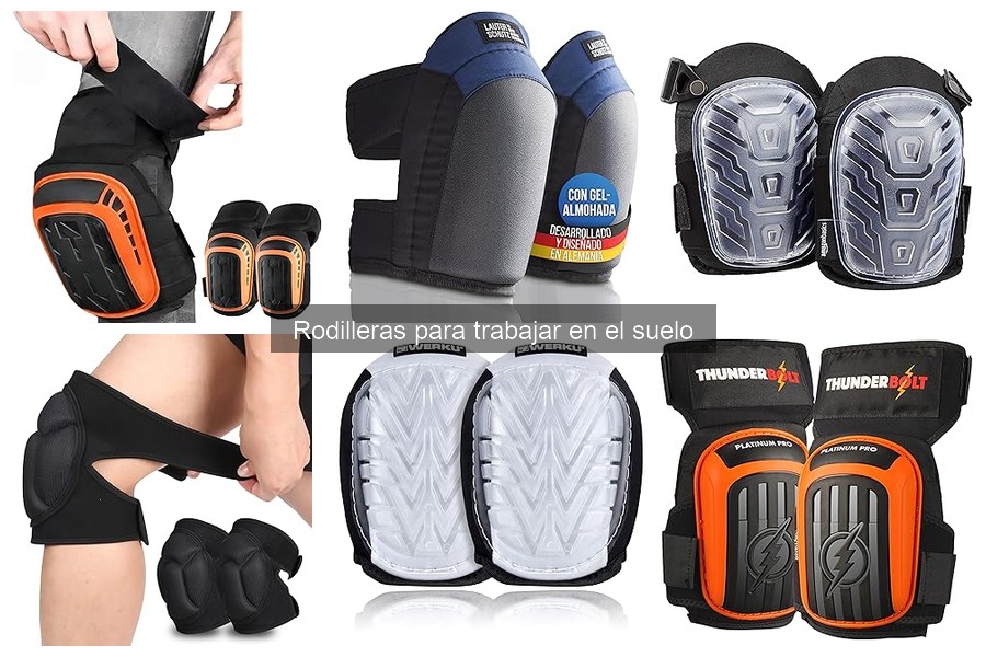 Alternativas a las rodilleras para trabajar en el suelo