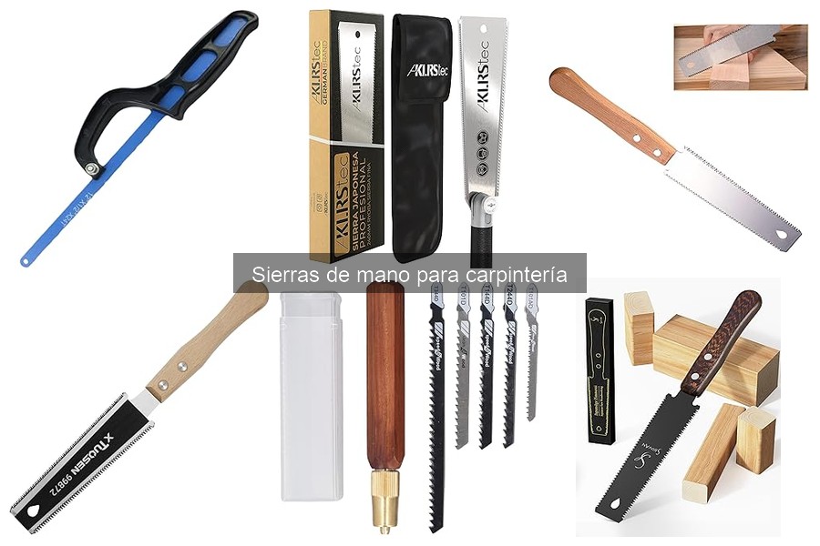 Alternativas a las Sierras de Mano para Carpintería