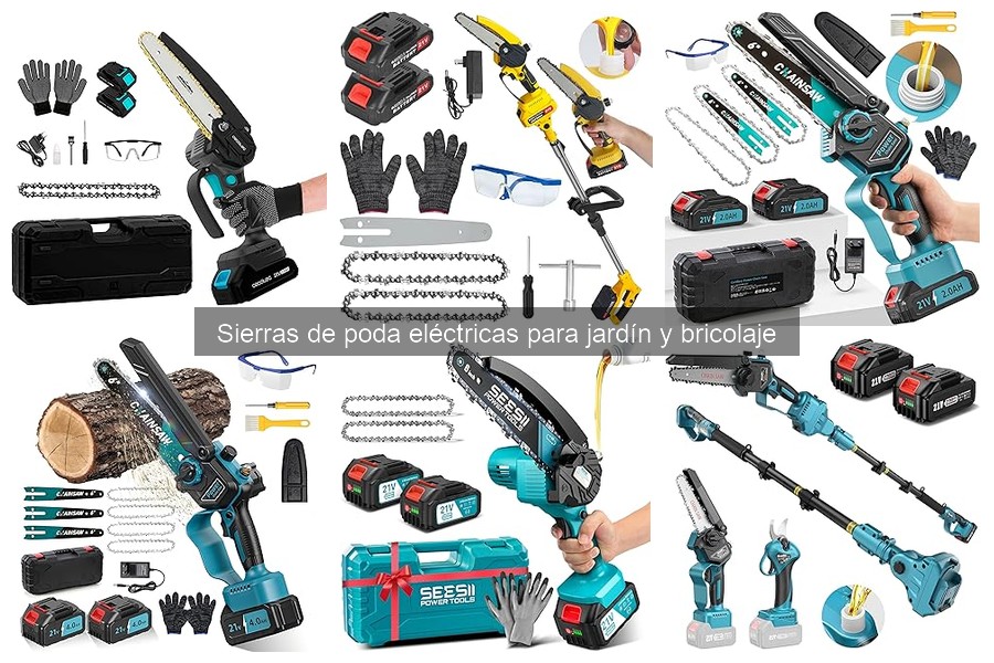 Alternativas a las Sierras de Poda Eléctricas para Jardín