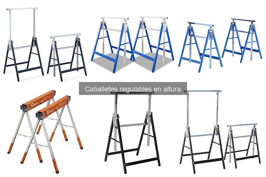 Alternativas a los caballetes regulables en altura para bricolaje