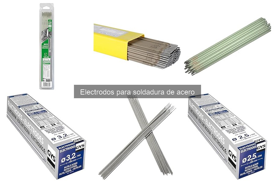 Alternativas a los electrodos de soldadura de acero