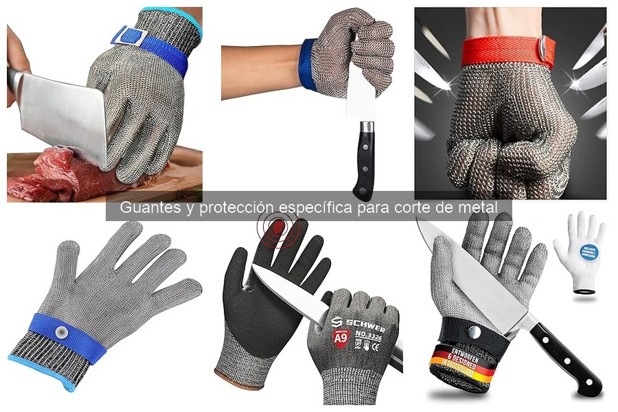Alternativas a los guantes de corte de metal: opciones seguras
