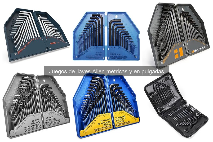 Alternativas a los Juegos de Llaves Allen para el Bricolaje