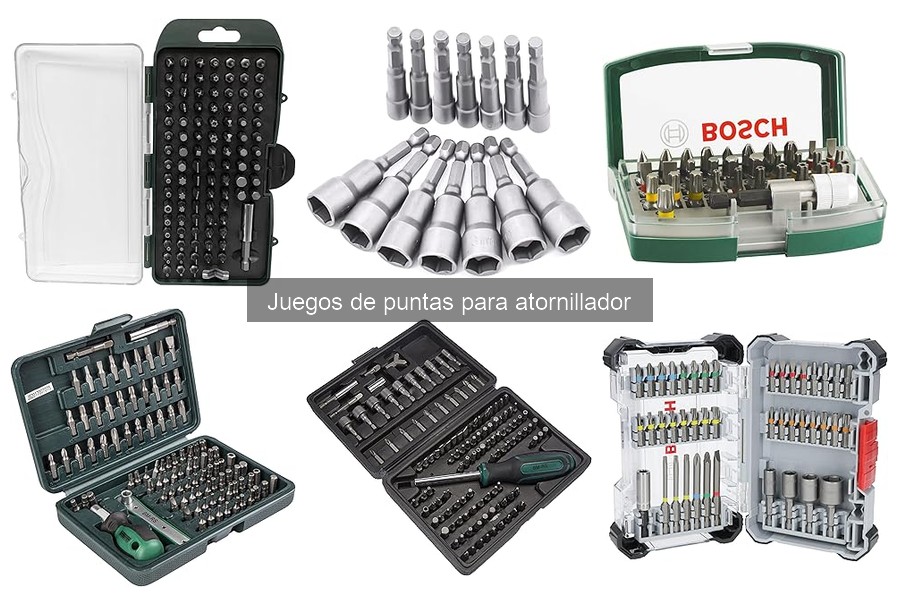 Alternativas a los Juegos de Puntas para Atornillador