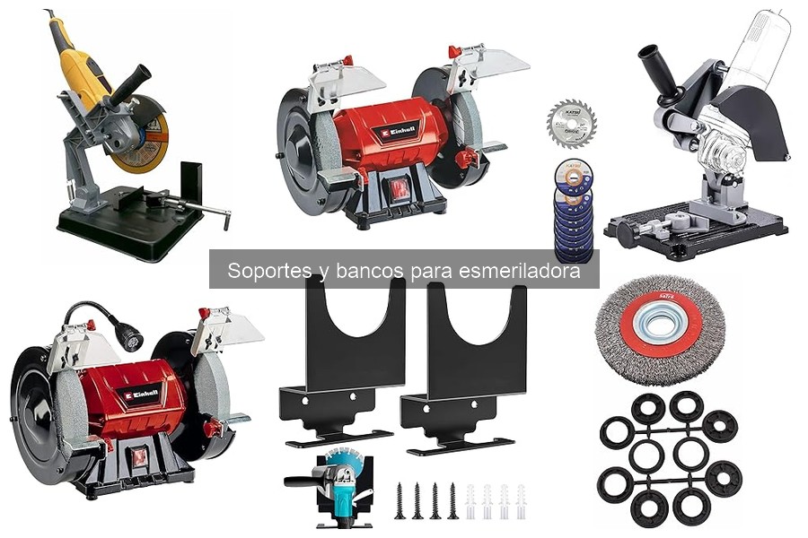 Alternativas a los Soportes para Esmeriladora en Casa