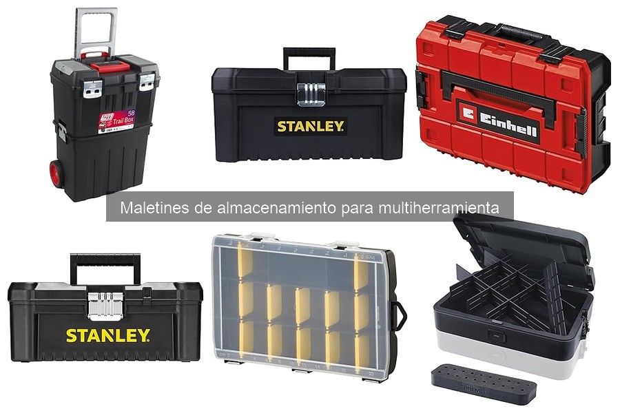 Alternativas a maletines de almacenamiento para multiherramienta