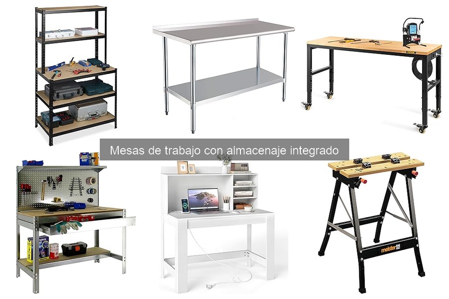 Alternativas a Mesas de Trabajo con Almacenaje Integrado