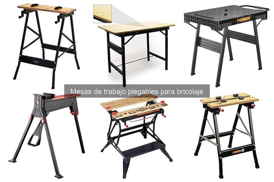 Alternativas a Mesas de Trabajo Plegables para Bricolaje