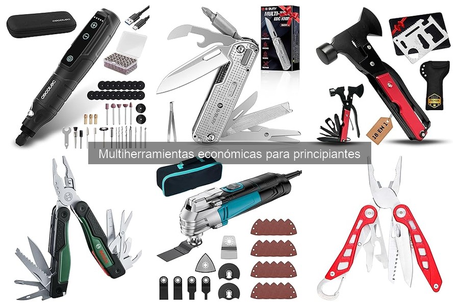 Alternativas a multiherramientas económicas para principiantes