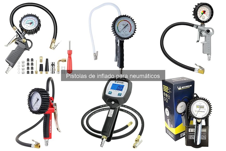 Alternativas a pistolas de inflado para neumáticos