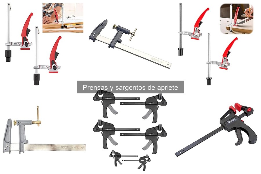 Alternativas a Prensas y Sargentos de Apriete en Bricolaje