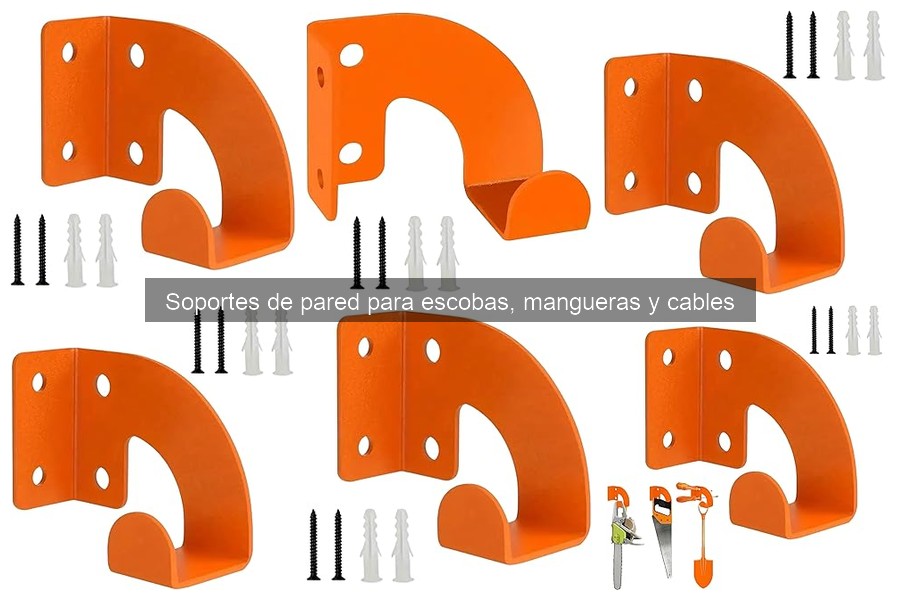 Alternativas a Soportes de Pared para Organizar Escobas