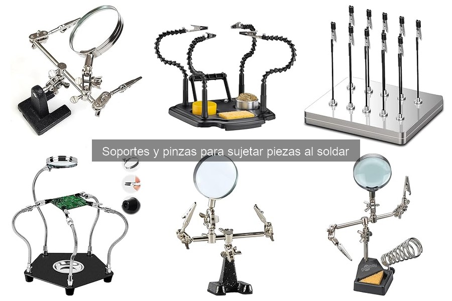 Alternativas a soportes y pinzas para soldar: herramientas útiles