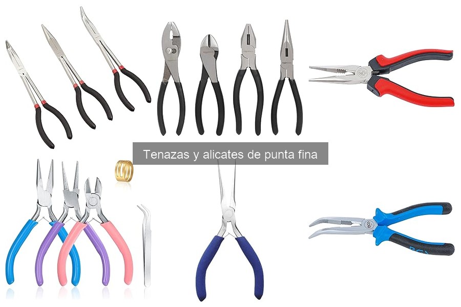 Alternativas a tenazas y alicates de punta fina