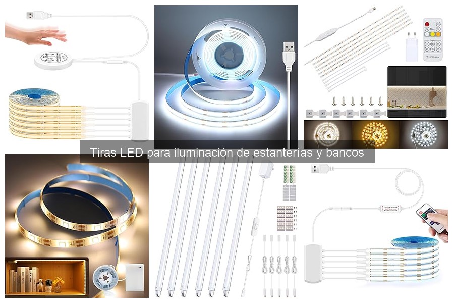 Alternativas a tiras LED para iluminación de estanterías