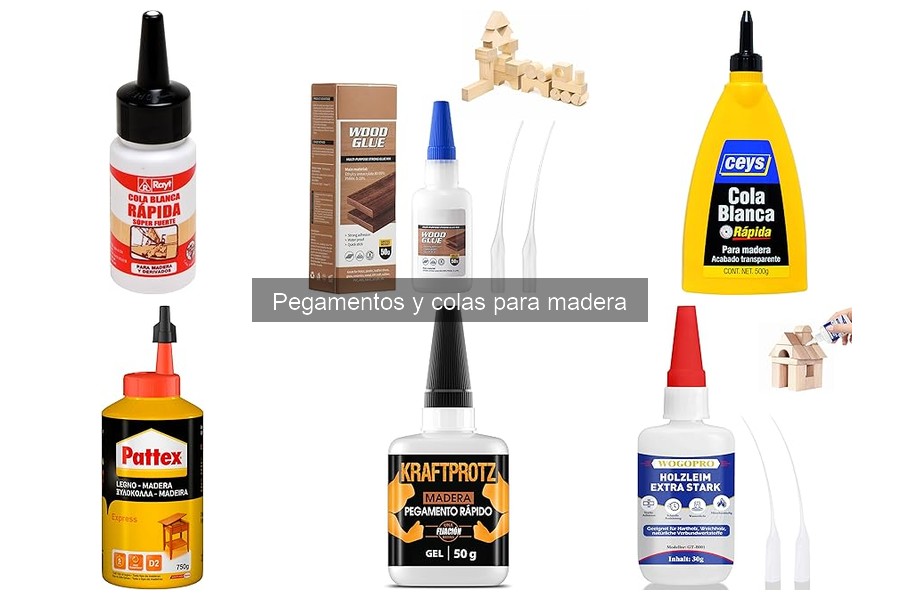Alternativas al pegamento para madera en proyectos prácticos